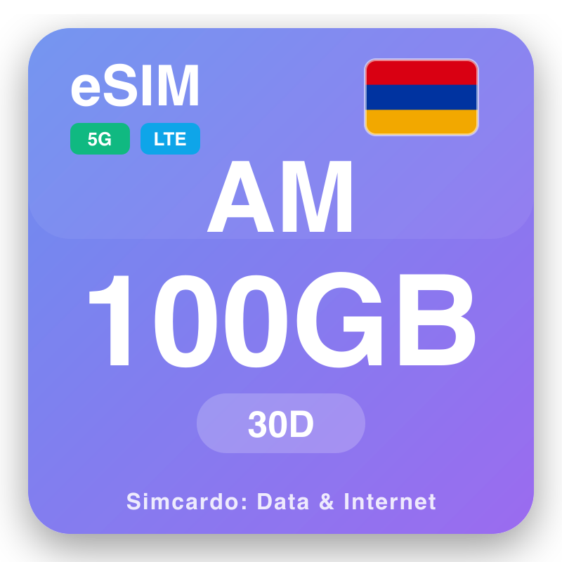 eSIM Airmeinea - planaichean dàta siubhail agus eadar-lìon gluasadach