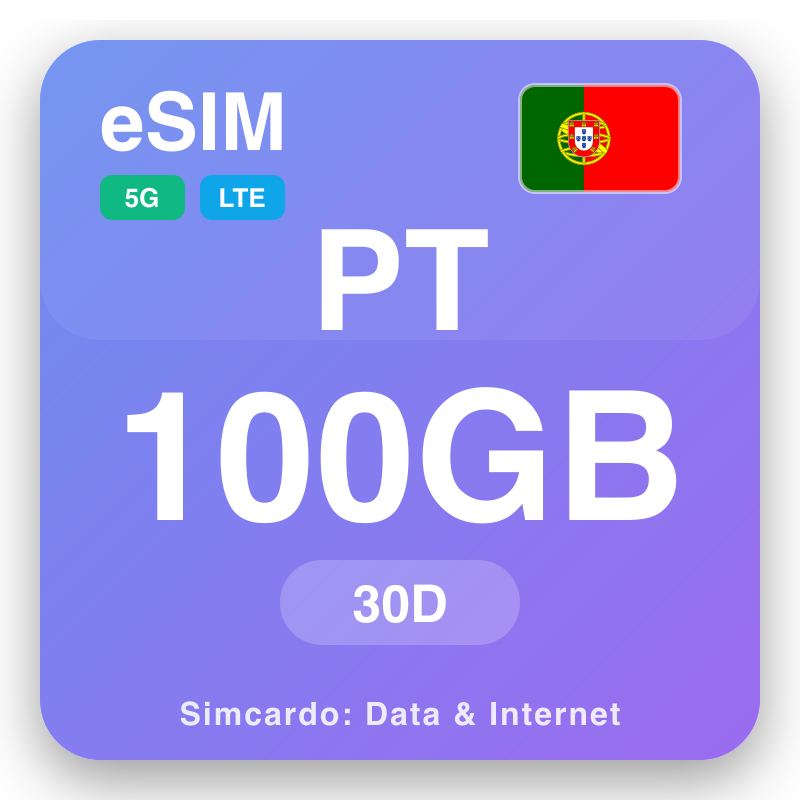 eSIM Portugal - reisdataplannen en mobiel internet