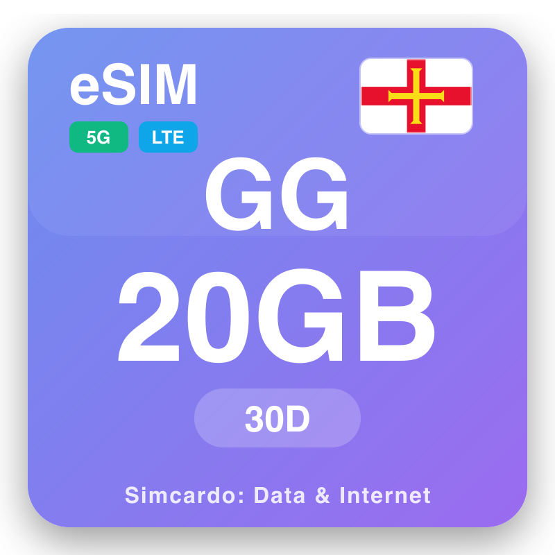 eSIM GG 20 GB mo 30 ra
