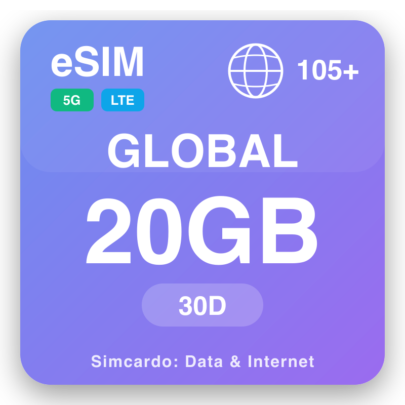 eSIM Pandaigdig - mga travel data plan at mobile internet