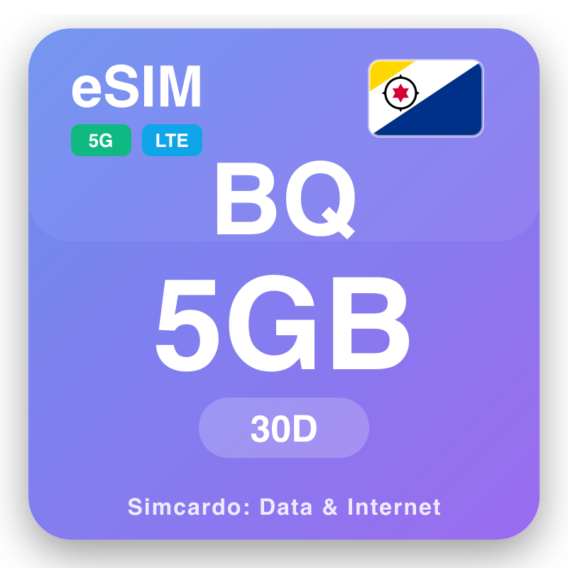 eSIM BQ - нақшаҳои маълумоти сафар ва интернети мобилӣ