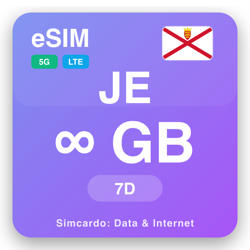 eSIM Xhersej Unlimited për 7 ditë