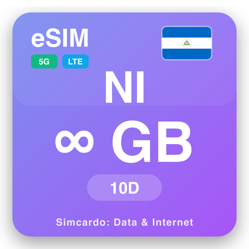 eSIM NI Unlimited ku 10 iminsi