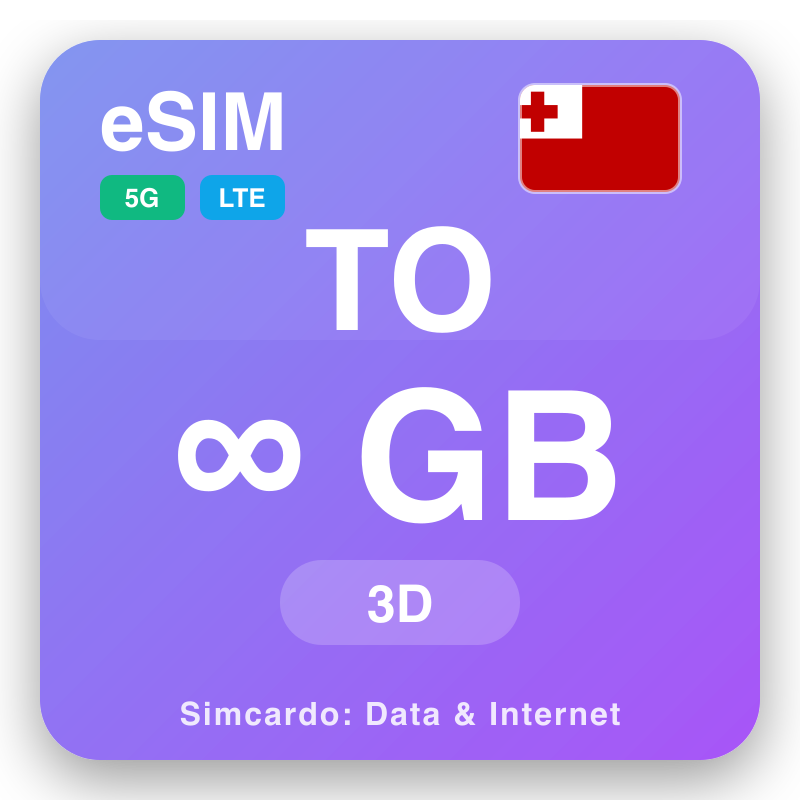 eSIM TO Unlimited rag 3 de